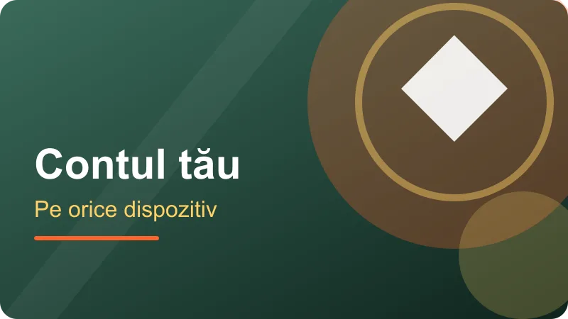 Pe telefon, cu același cont – ilustrație pentru secțiunea Mister Casino